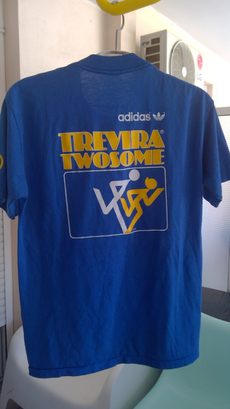 adidas Trevira Twosome made in U.S.A. 80s Central Park New York jersey t-shirt