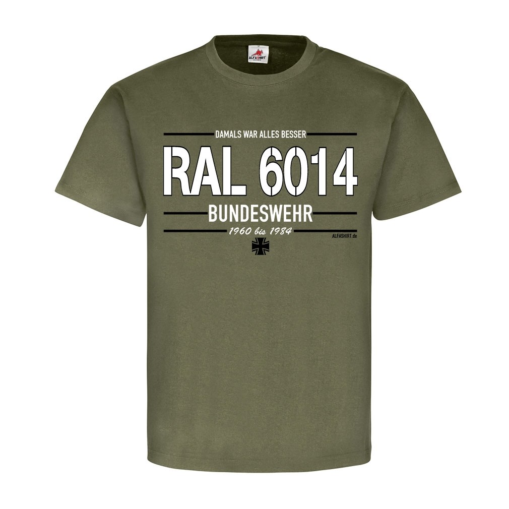 RAL 6014 BW Bundeswehr color paint color then everything was better reservist #21408