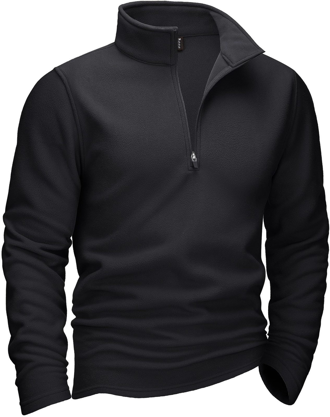 Men’s 1/4 Zip Fleece Shirts Long Sleeve Thermal Warm Winter Casual Sweatshirts
