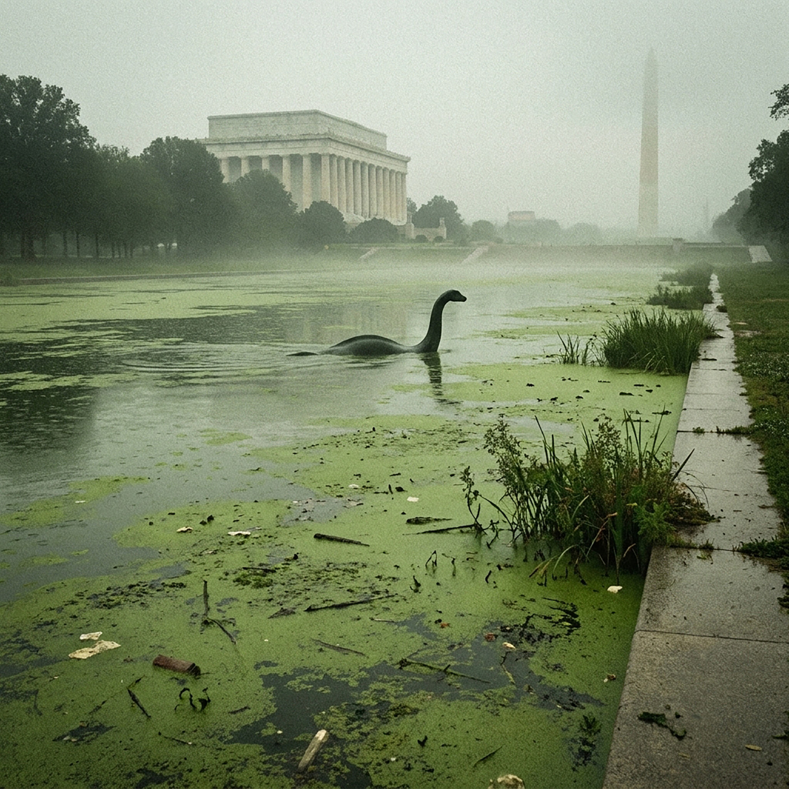 Team Algae Shirt | Reflecting Pool Protest Tee