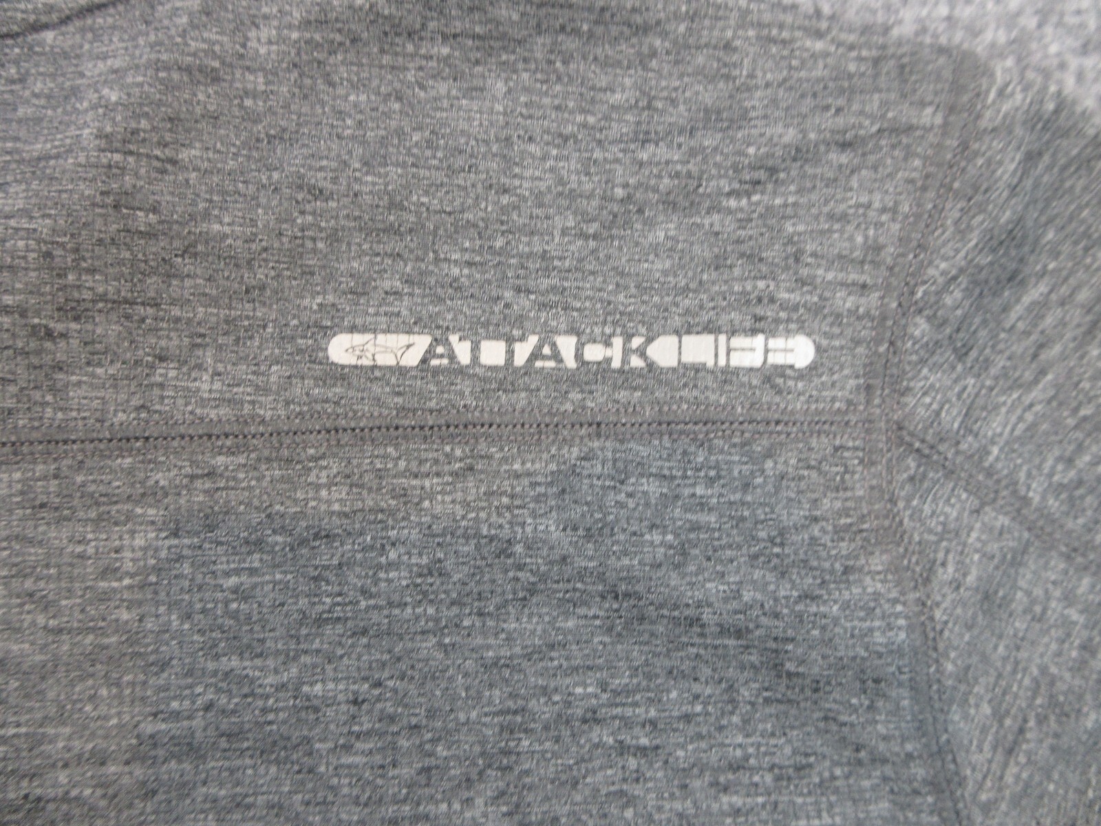 Greg Norman Shirt Mens Adult Small Gray Shark Logo Outdoors Golf Lightweight