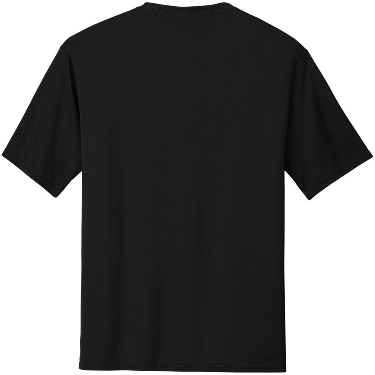 Solid Performance Military T-Shirts 100% Polyester Moisture Wicking Tee, 6-Pack