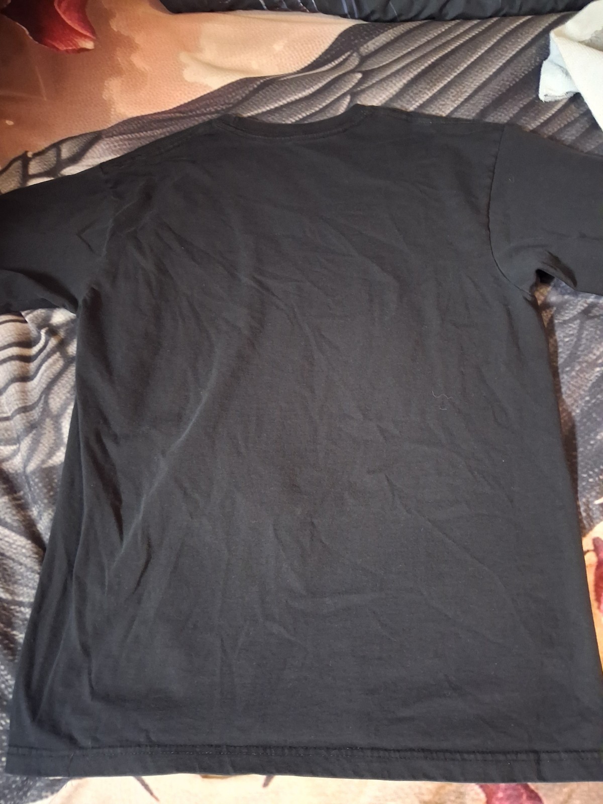 Stafford~Mens Black,0 Cotton,Classic Fit,Casual, Pocket Tshirt Size Small