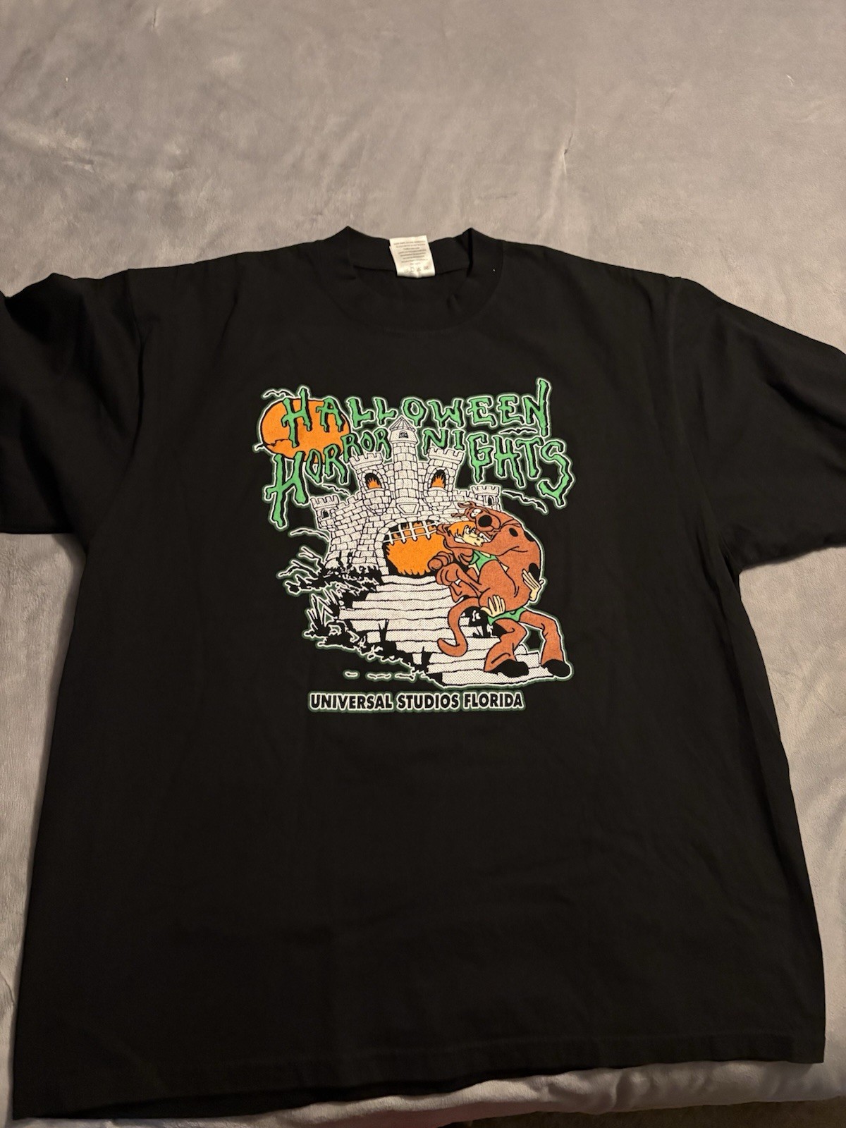 Universal Studios Halloween Horror Nights Scooby Doo Florida Rare Shirt XL