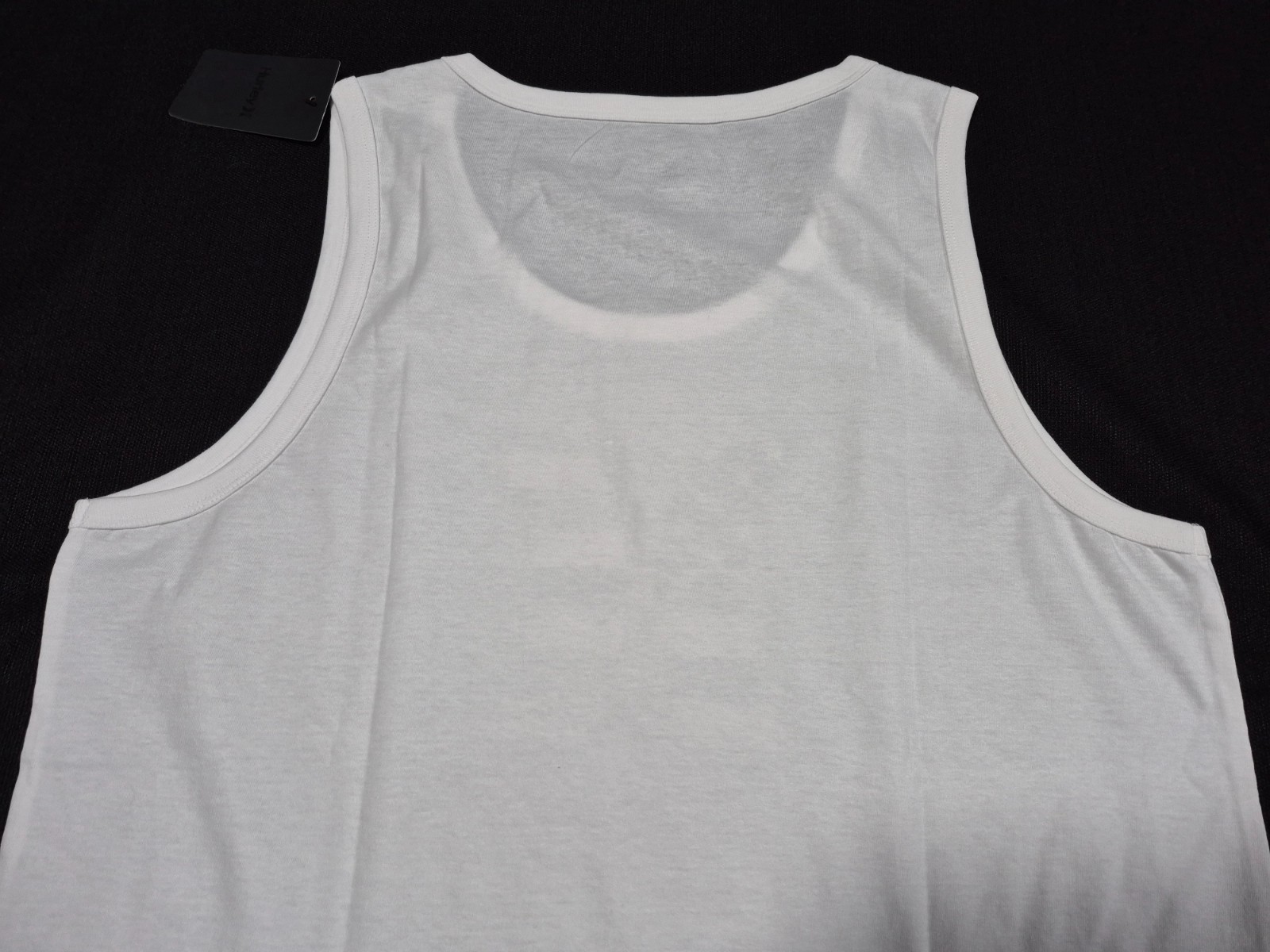 Hurley Men’s Found Nation American Icon Graphic White Tank Top White