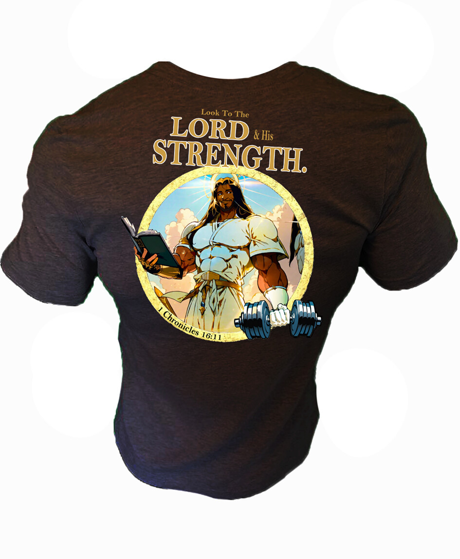 Iron Gods Buff Jesus Gym Shirt, Gym Tee, Pump Cover, Christian Clothing, Gym
