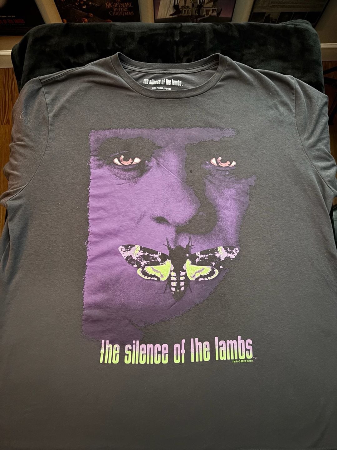 The Silence of the Lambs Hannibal Lecter Graphic T-Shirt 3XL