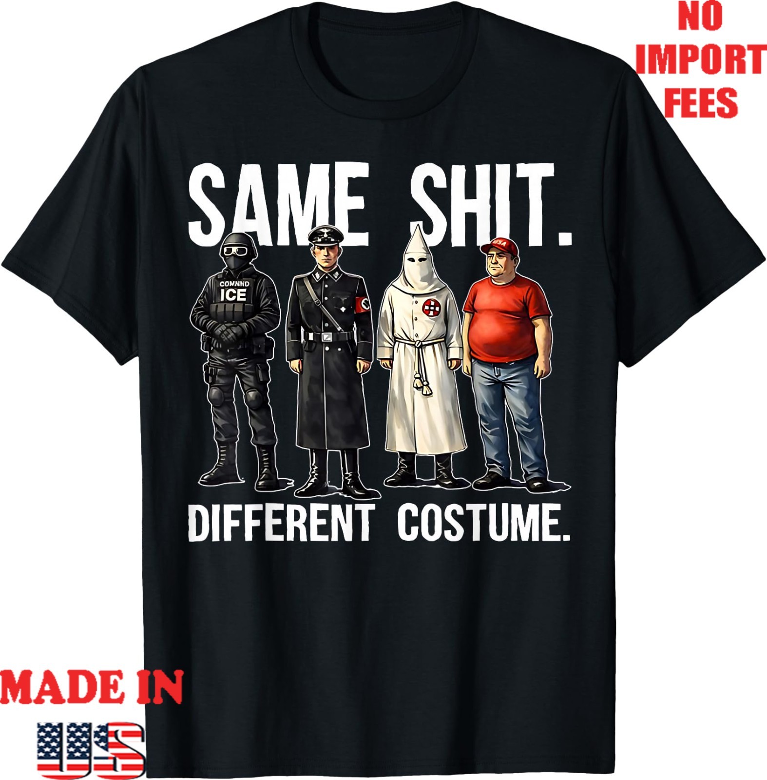 Same Shjt Different Costume T-Shirt, Unisex Tee