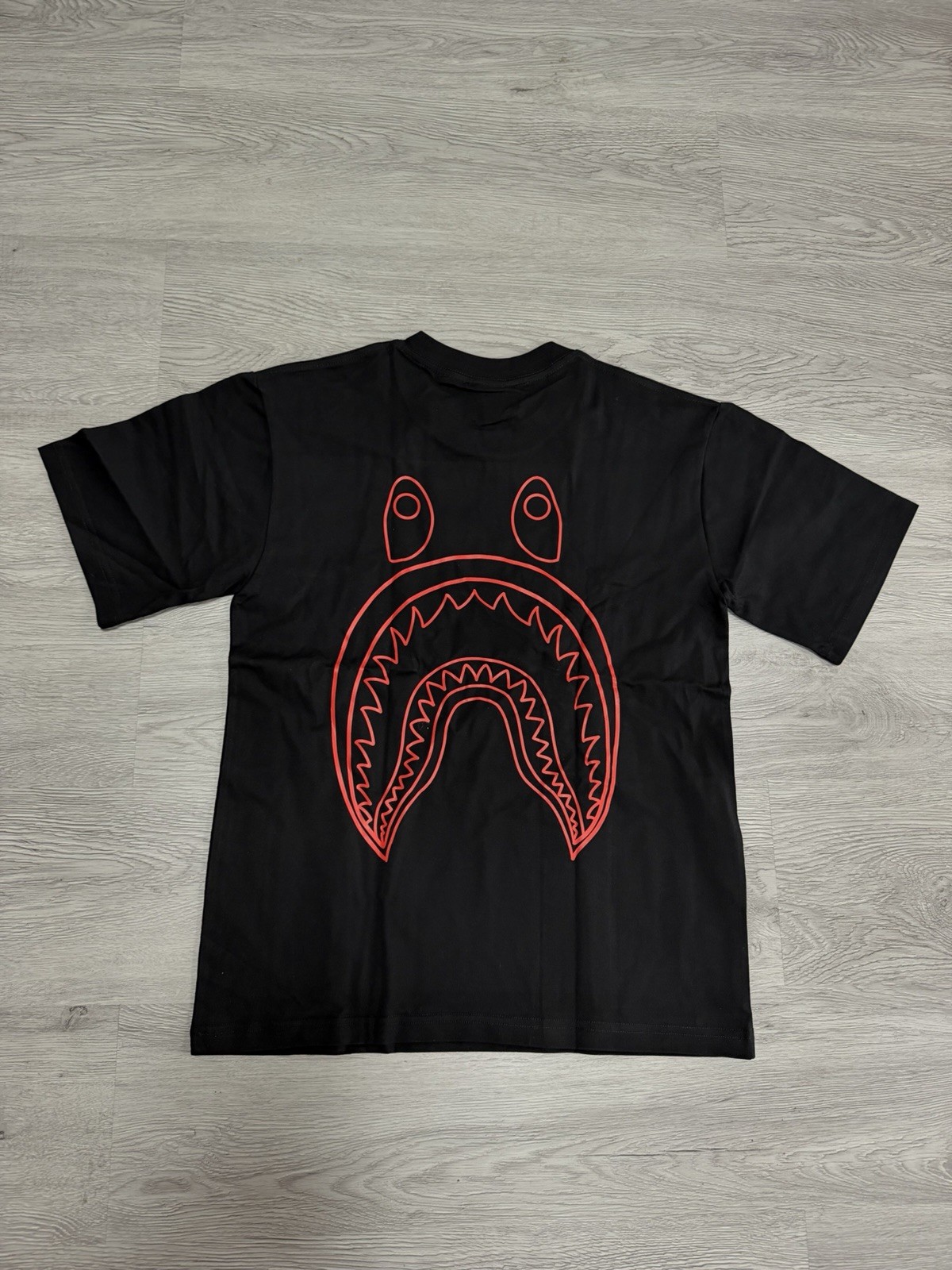 Bape Black/Red T-Shirt Size XL 100% Authentic | A Bathing Ape