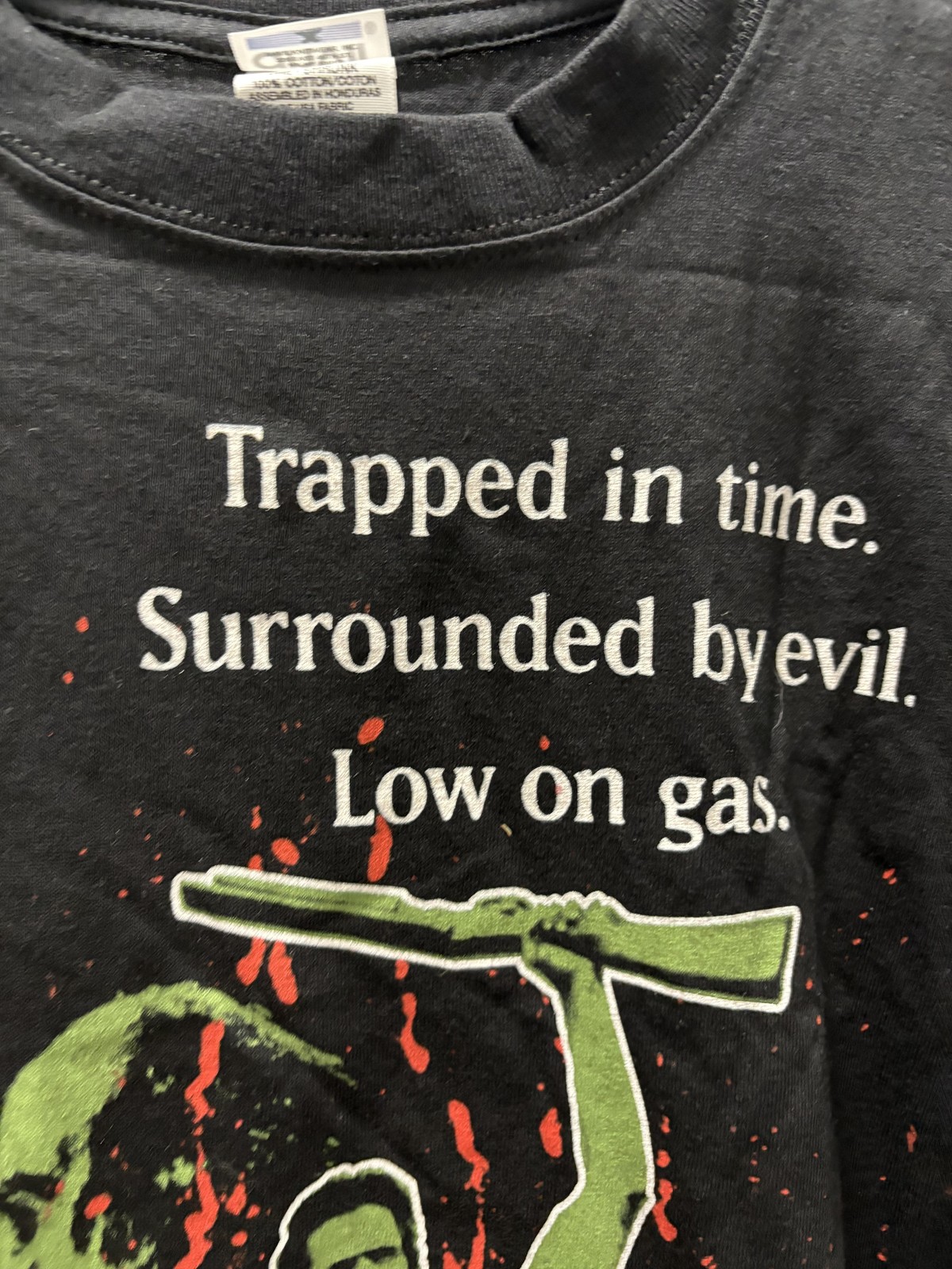 Vintage Army of Darkness Shirt Mens Medium Black Graphic Evil Dead 2005 00s