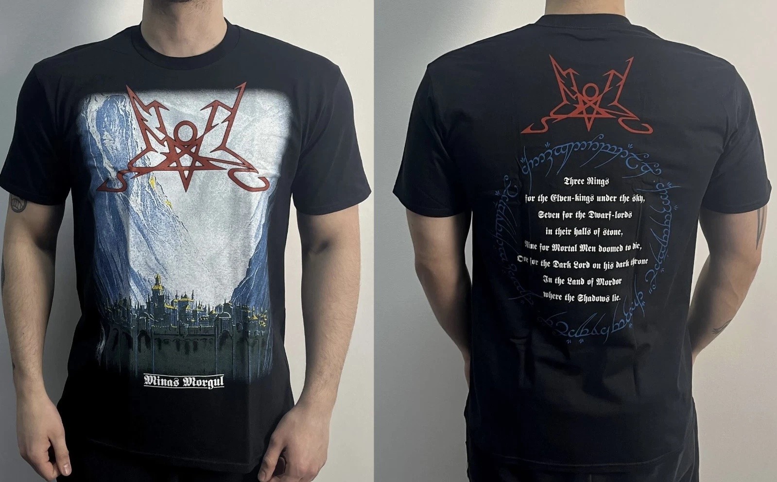 Summoning BAND Minas Morgul Double Sided T Shirt