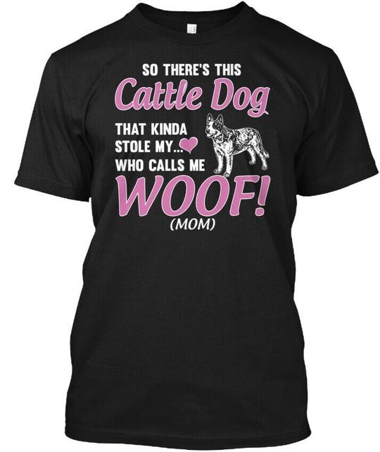 Easy-care Australian Cattle Dog Gift T-Shirt Made in the USA Size S to 5XL