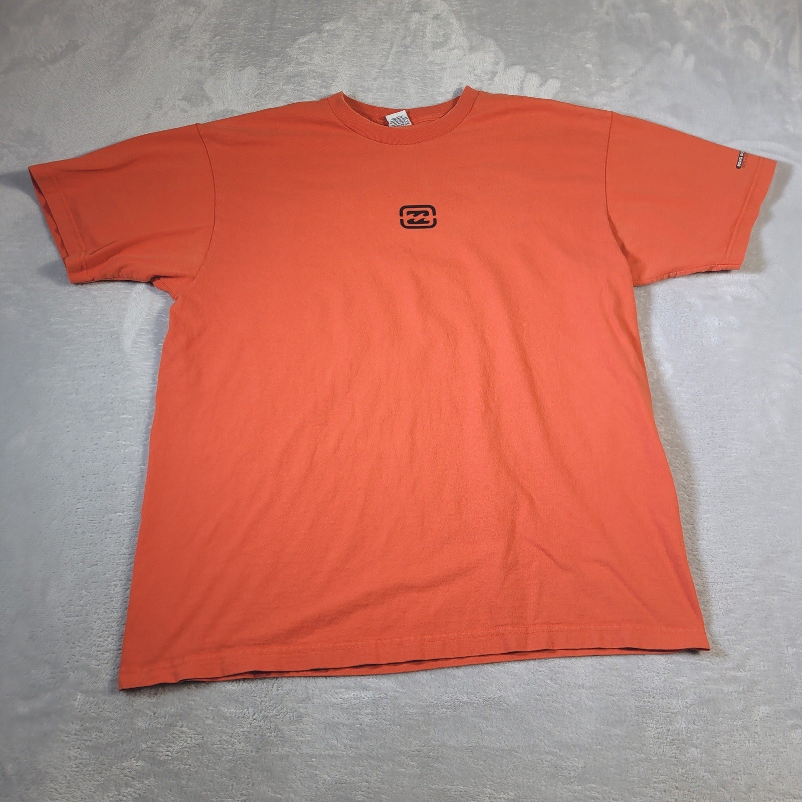 Billabong T-Shirt Mens XL Orange Vintage Bong Systems Graphic Made in USA