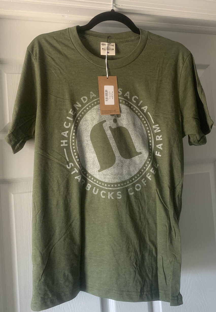 Starbucks Coffee Hacienda Alsacia Farm T-Shirt NEW Sz M 2016 Collectible NWT’s