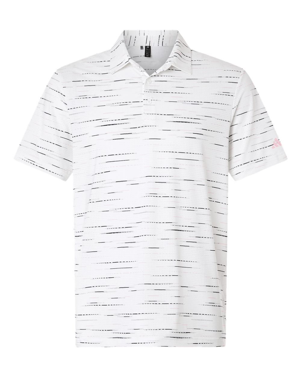 ADIDAS Golf Men’s S-2XL Ultimate365 Mesh Glimmer Print Polo Sports Shirt