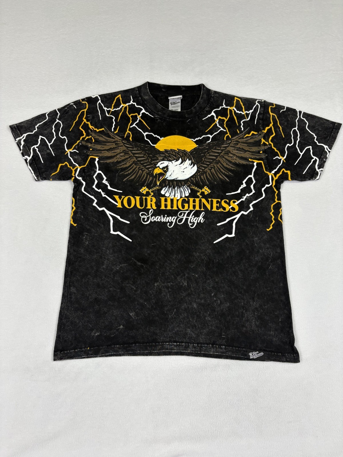 NWOT STREETWEAR T SHIRT MENS S YOUR HIGHNESS CLOTHING SKATER GRAPHIC EAGLE NEW