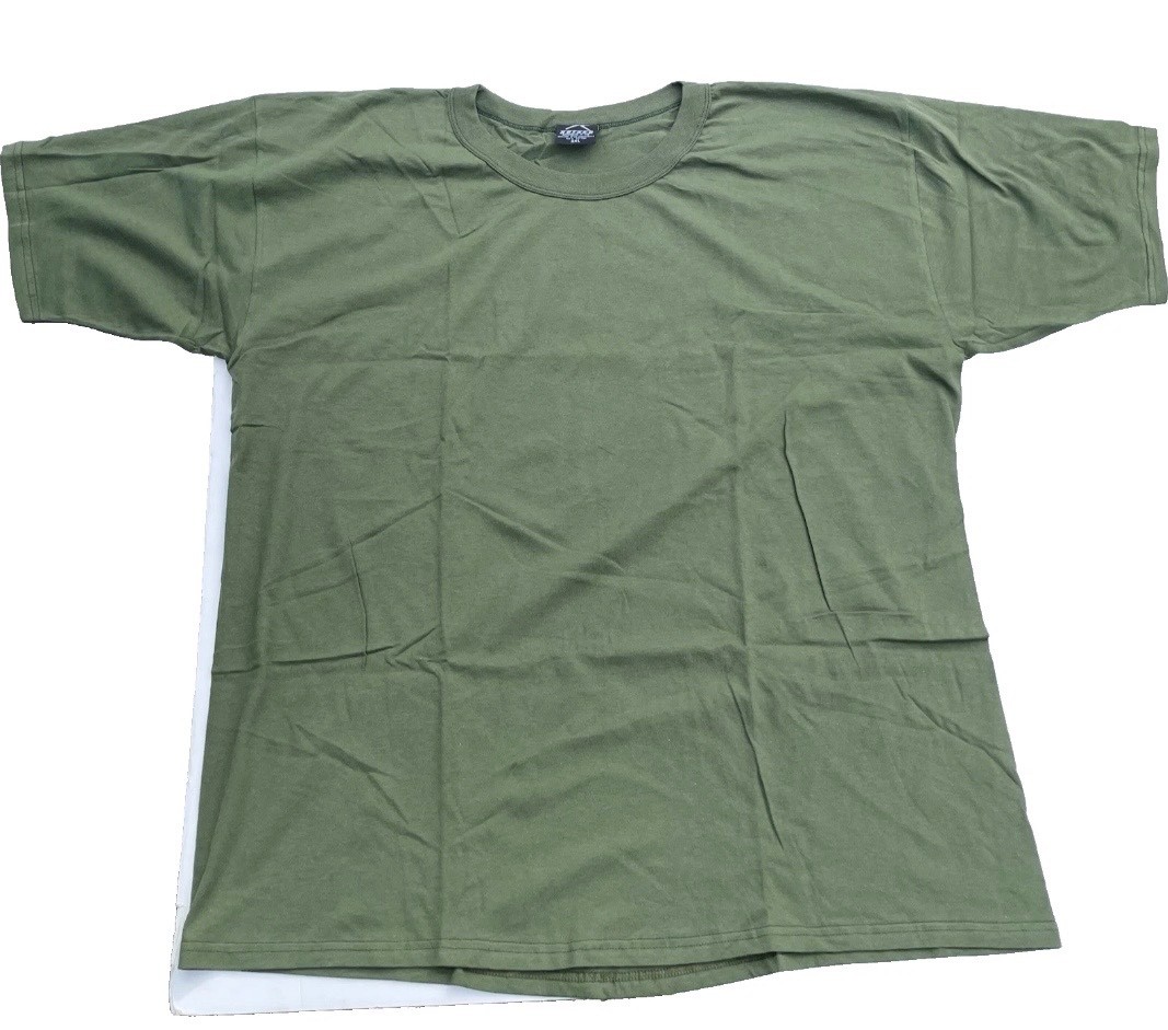 ARMY SOLID OD GREEN PLAIN MENS ROTHCO T-SHIRT 2XL – 3XL