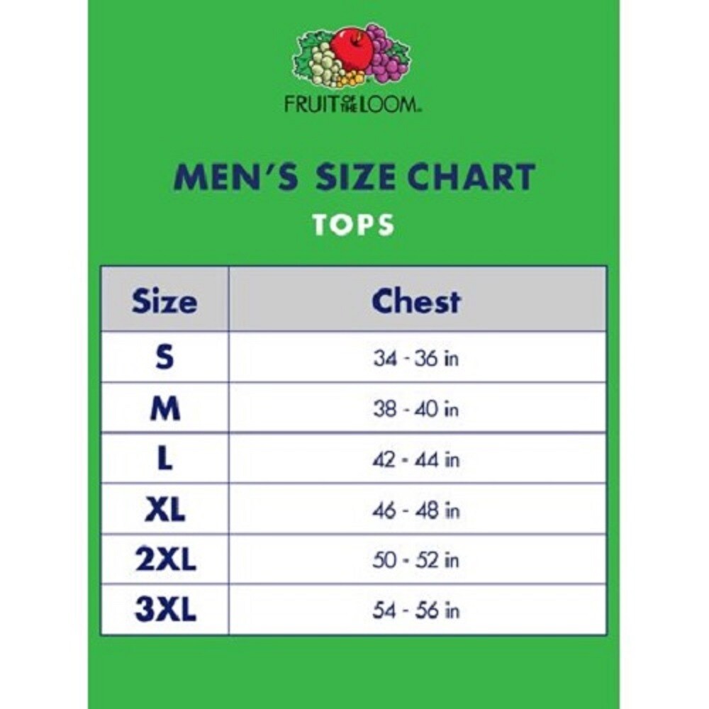Fruit of the Loom® SELECT Men’s 6-pack Breathable Cotton Micro-mesh Crew T-Shirt