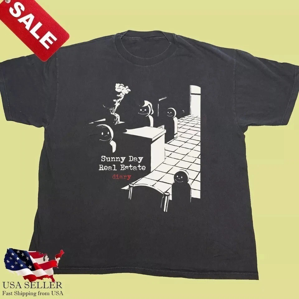 New Sunny Day Real Estate Gift For Fans Unisex S-5XL New t Shirt KK2272