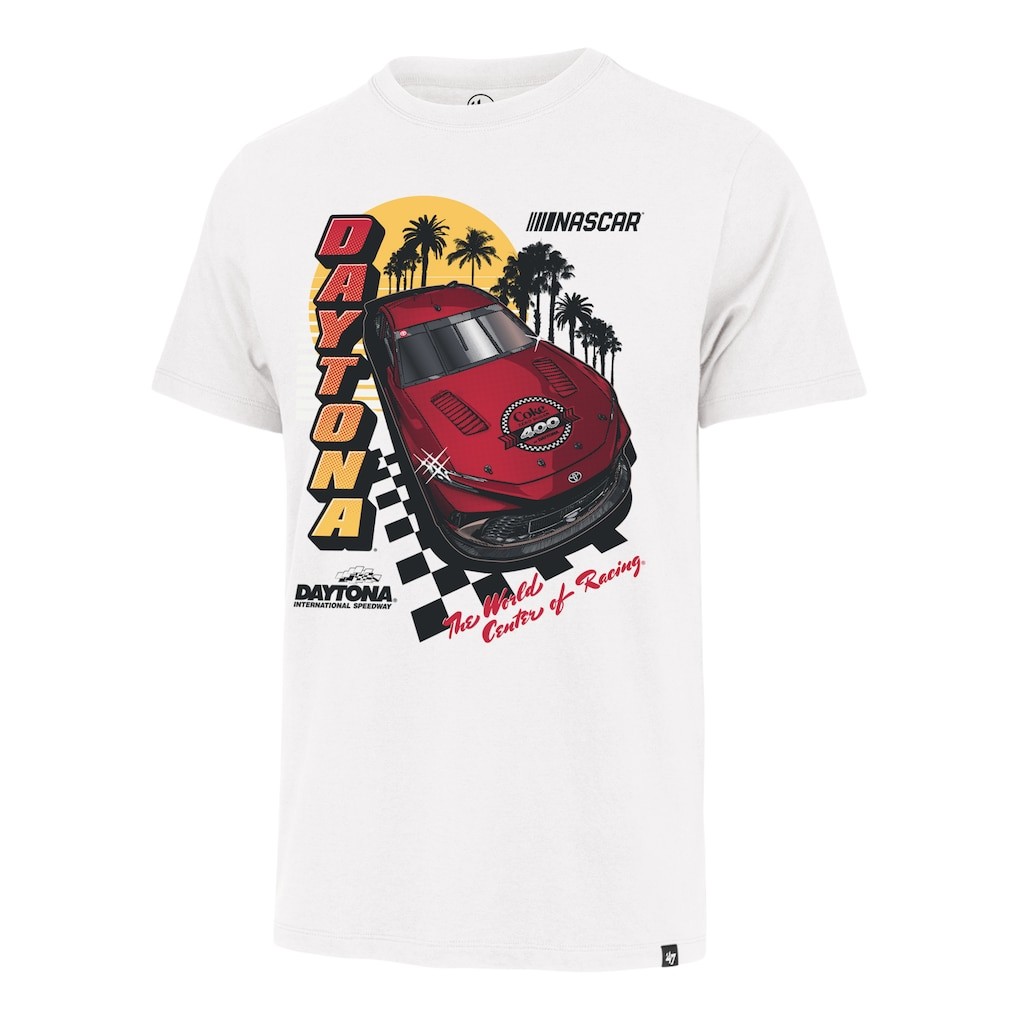 Daytona Coke Zero 400 T Shirt NASCAR ’47 Franklin Racing Vintage Tee