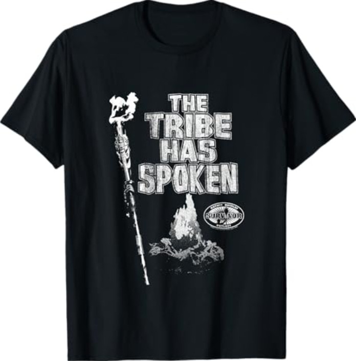Survivor The Tribe has Spoken Fire Reality TV Competition T-Shirt