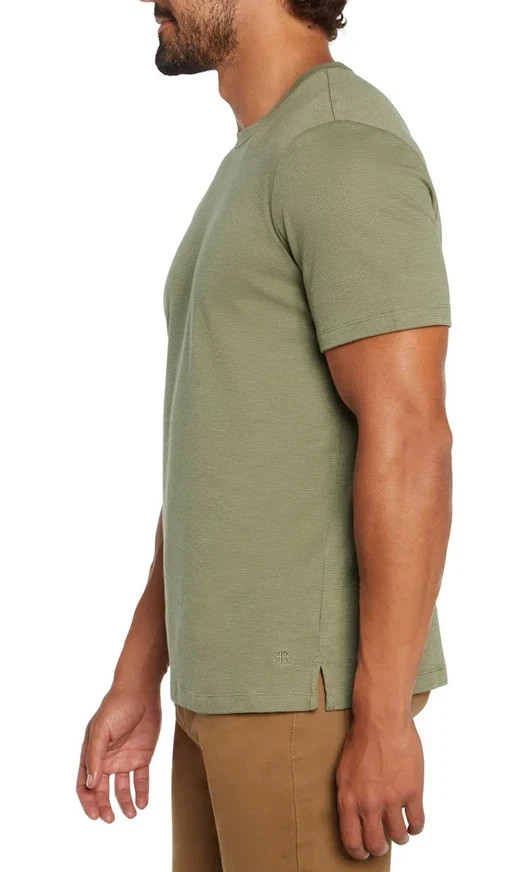 Banana Republic Men’s Luxe Touch Performance Tee, Green, Size S