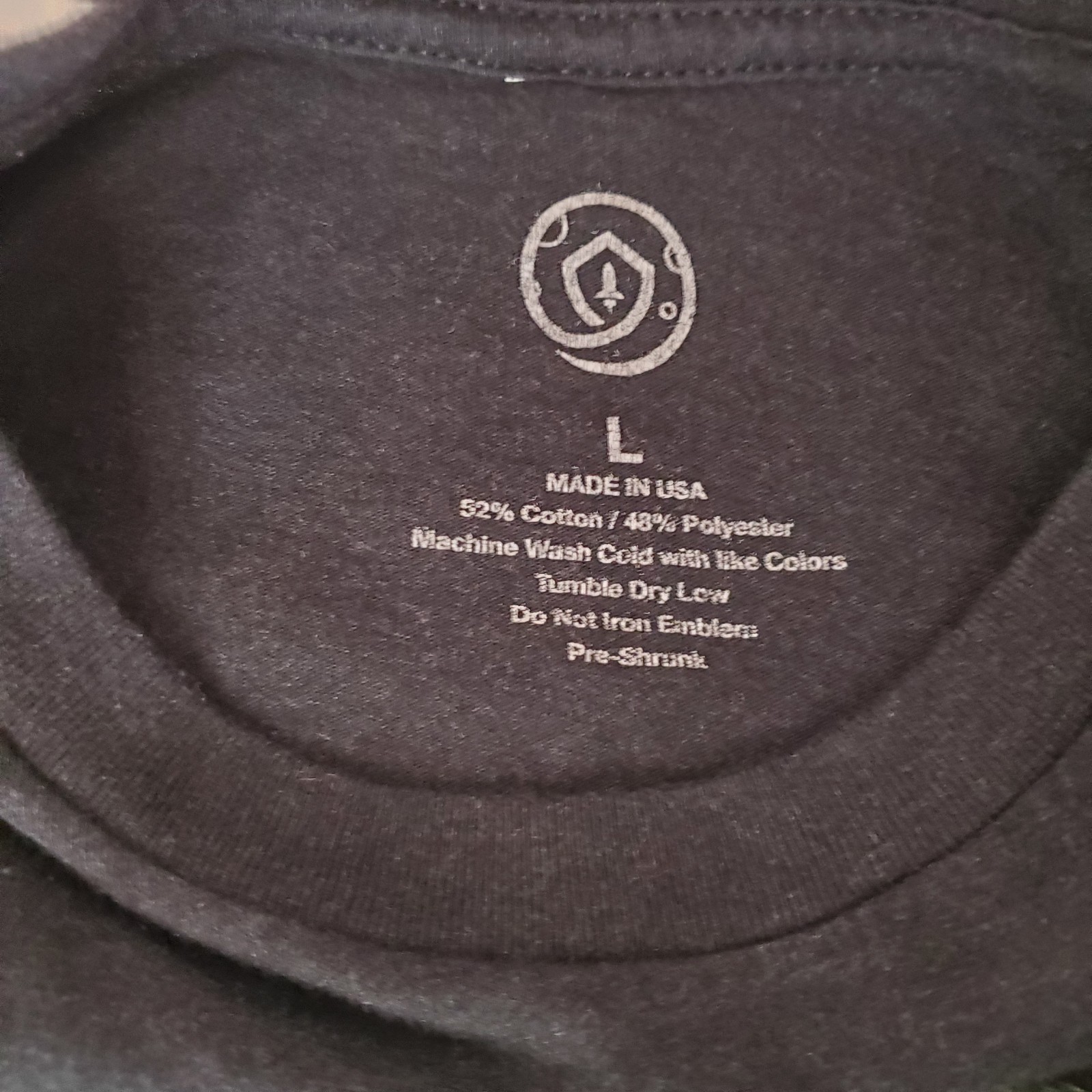 Safemoon Cryptocurrency Logo Graphic T-Shirt Black Size Large Made in USA