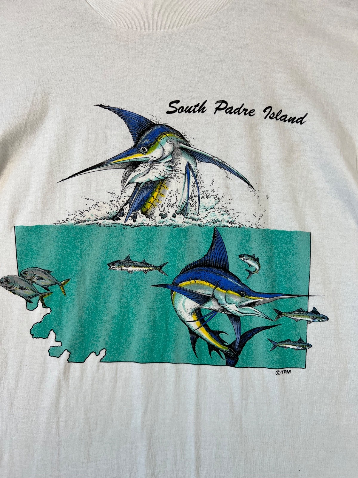 South Padre Island Single Stitch T Shirt Adult XL Vintage Deadstock W/Tag USA
