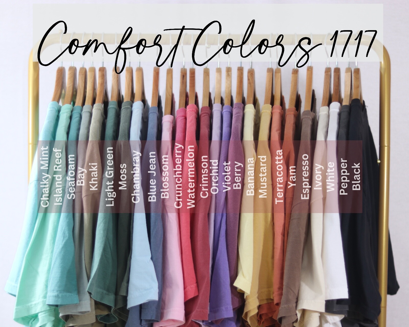 🔥Comfort Colors 1717 Unisex Short Sleeve Heavyweight TShirt Vintage Washed