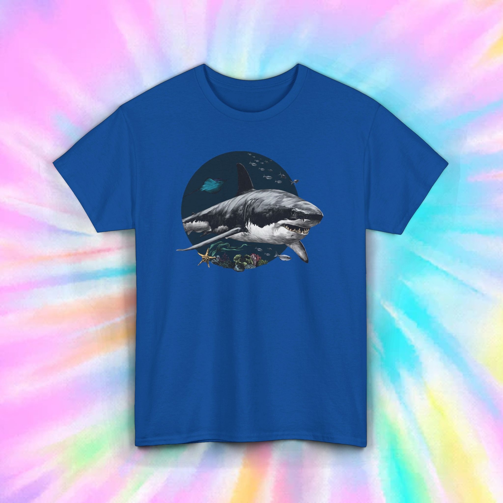 Great White Shark Shirt | Ocean Lover | Marine Life Graphic Tee