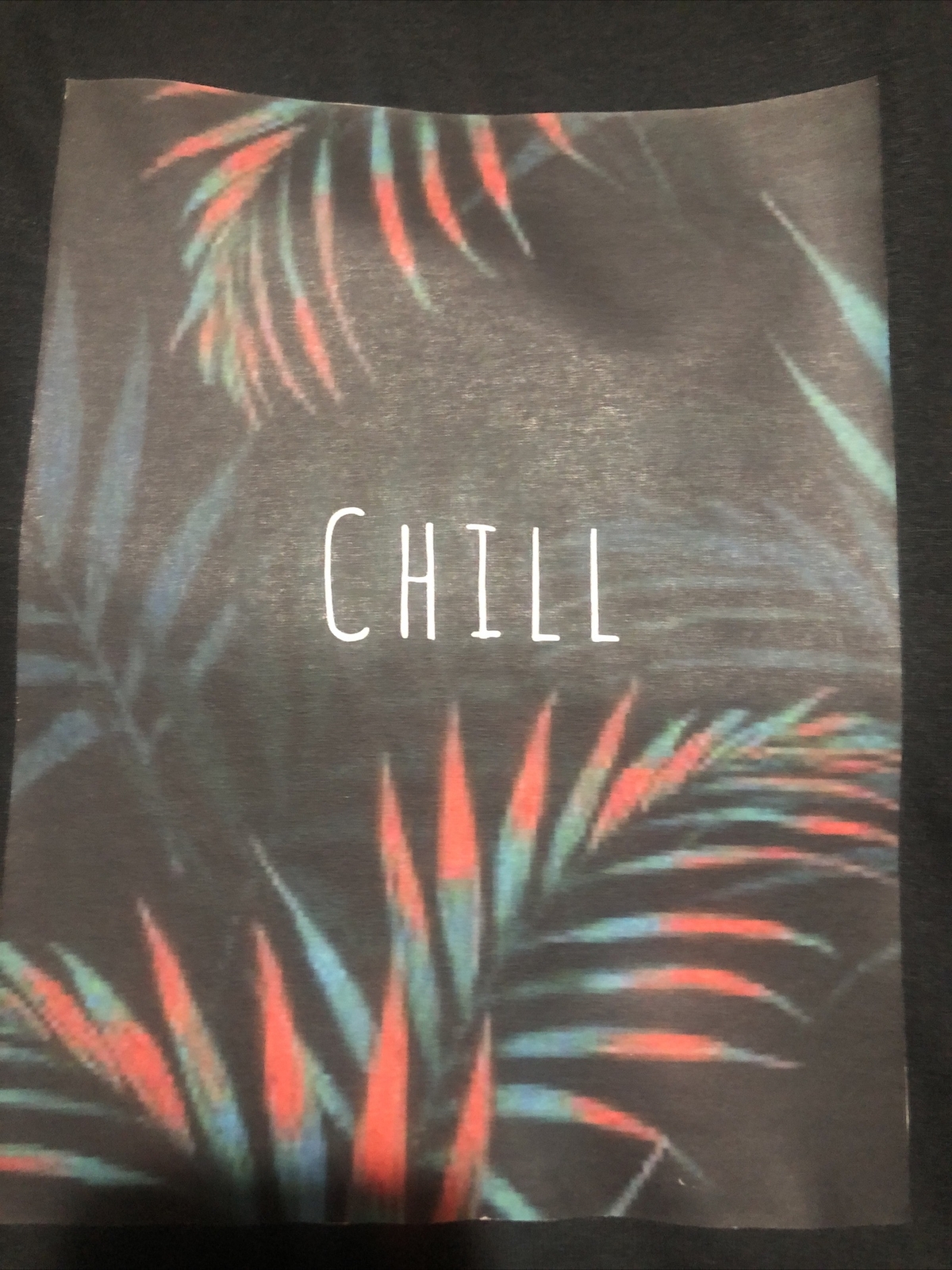 *NEW* BEST Men & Women UNISEX “chill” Tropical Flower t-shirt