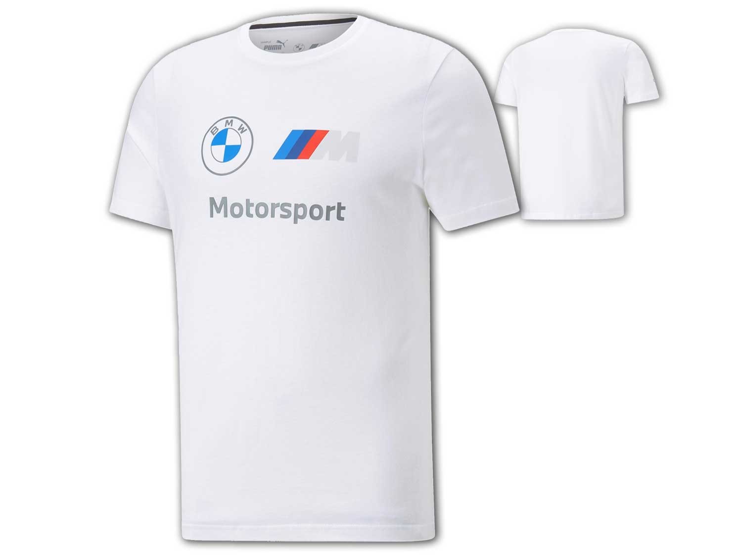 BMW MMS ESS Logo Tee White PUMA BMW Motorsport T-Shirt Jersey S – 3XL