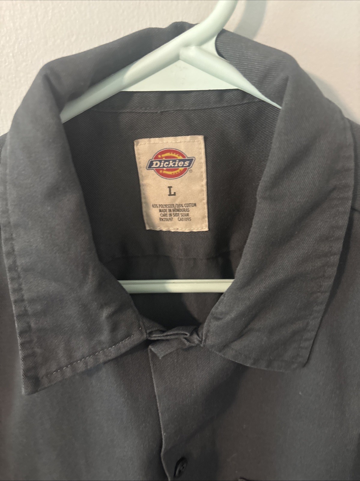 Dickies Awesome Work shirt Short Sleeve dark gray Size L