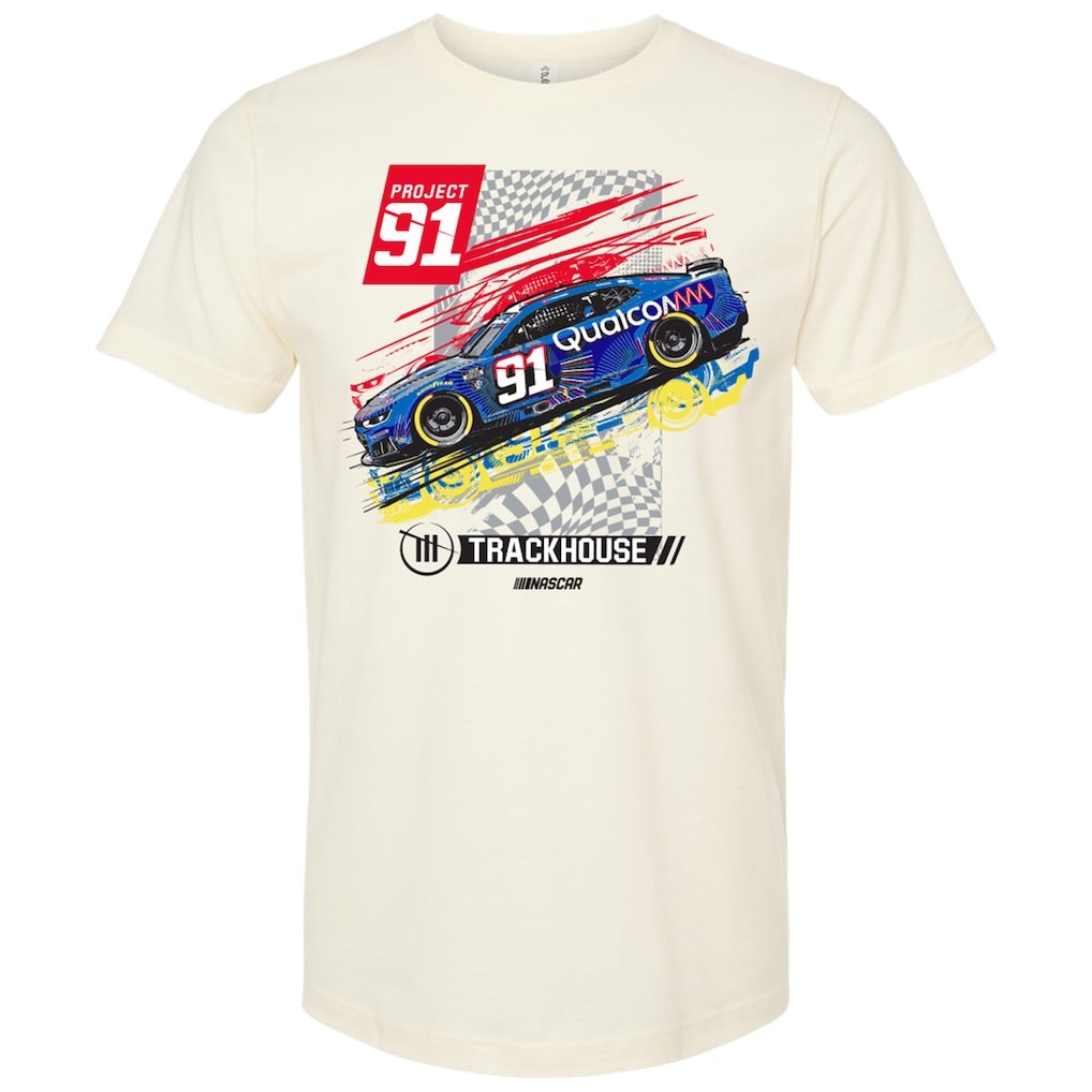 Kevin Magnussen K-Mag Project91 Car T Shirt NASCAR Trackhouse #91 Tee
