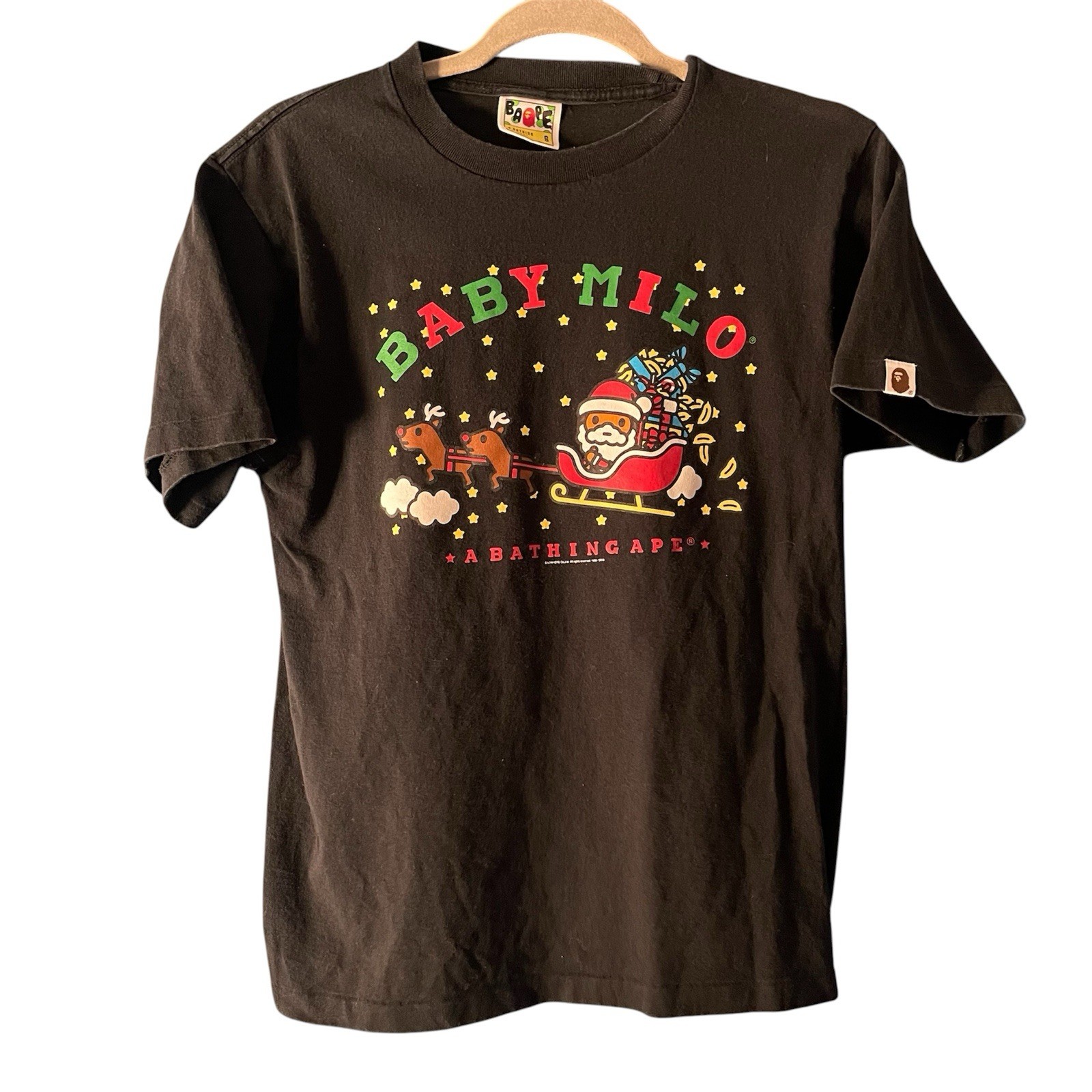 2010s A Bathing Ape Baby Milo Christmas Shirt