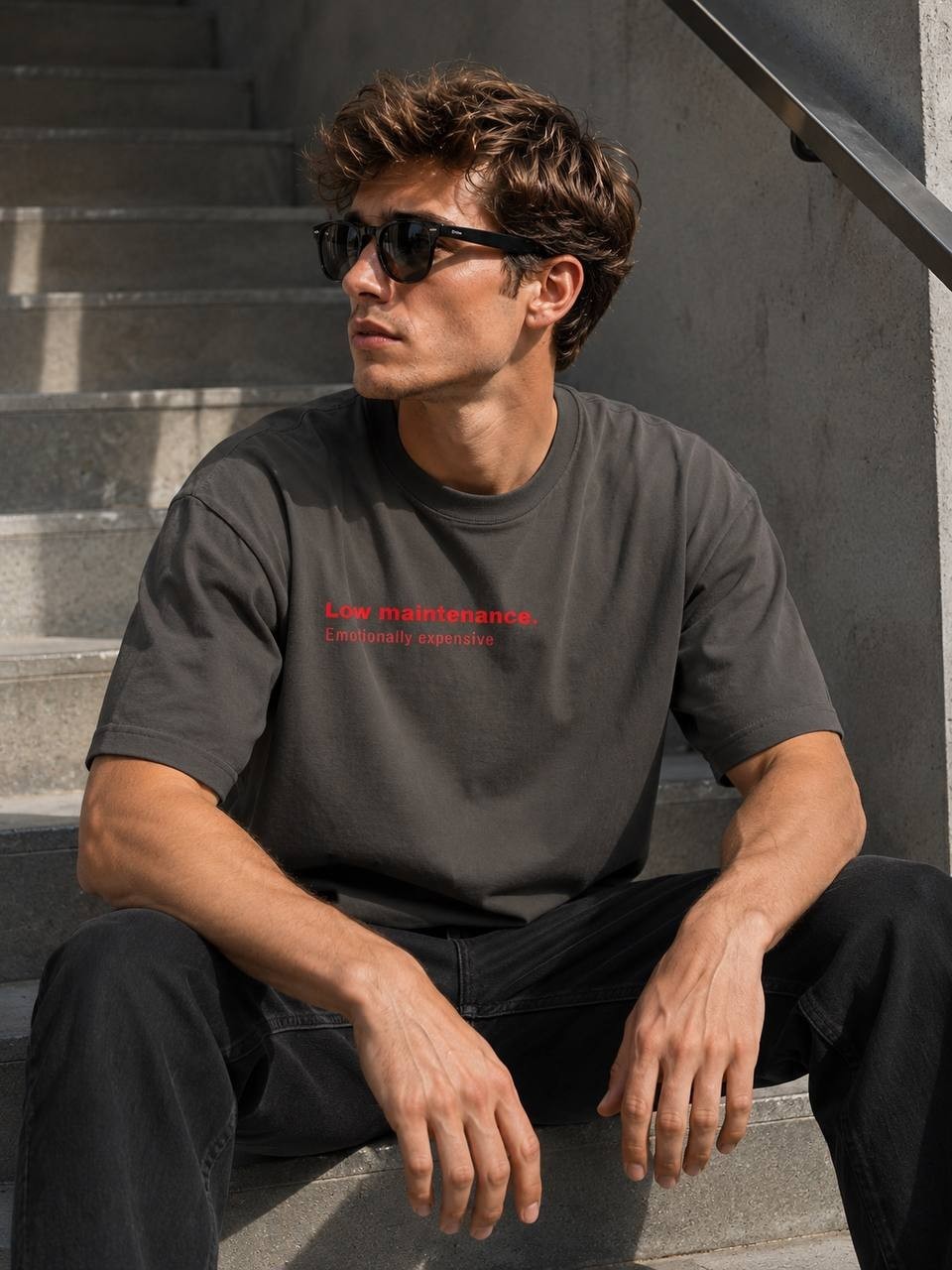 Oversized Heavyweight T-Shirt Premium Streetwear Graphic Unisex Boxy Gift S-7XL