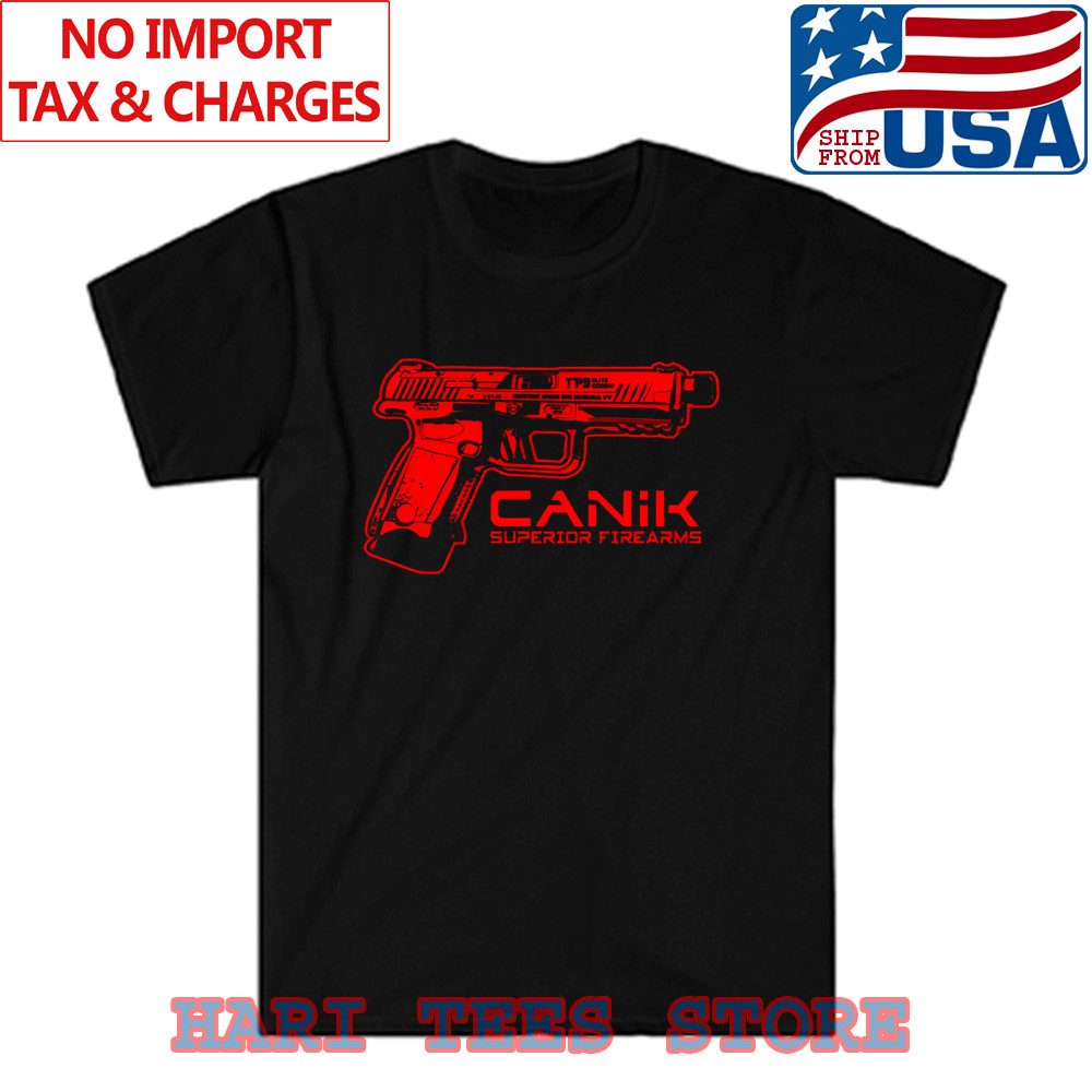 Canik Fanatik Superior Firearms Men’s Black Size S to 5XL