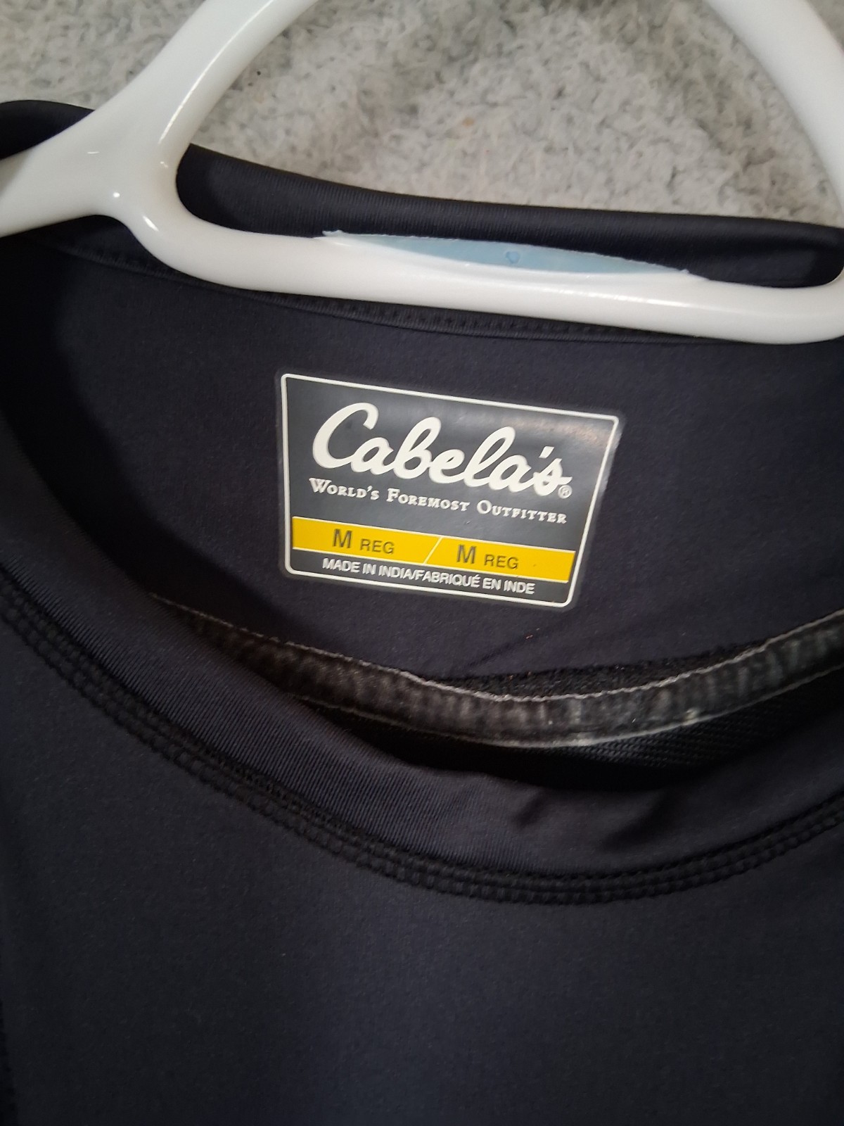 Cabelas Shirt Mens Medium Conceal Carry Undershirt Tactical Holster