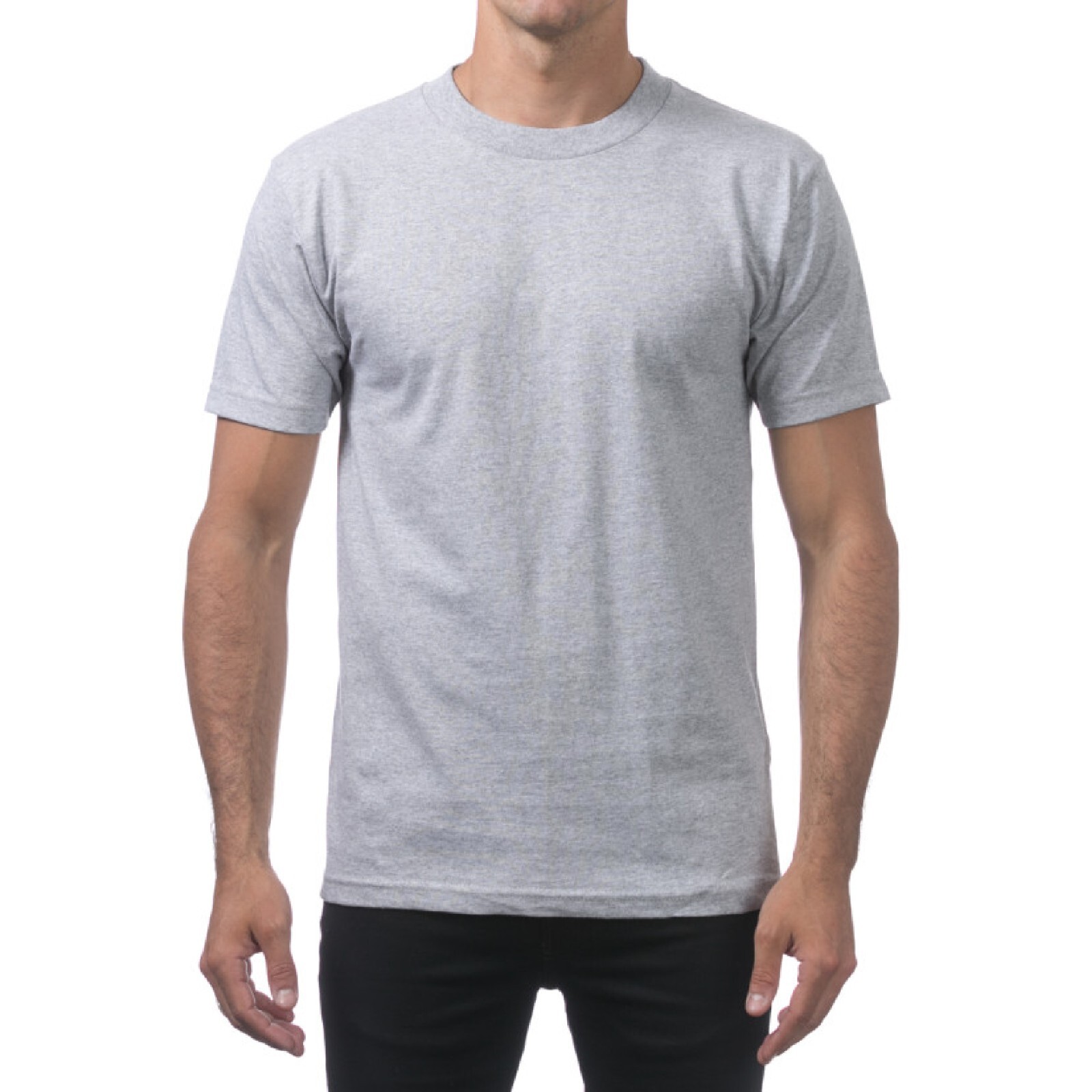 3 PACK PROCLUB MENS COMFORT SHORT SLEEVE T SHIRTS PRO CLUB CASUAL COTTON T SHIRT