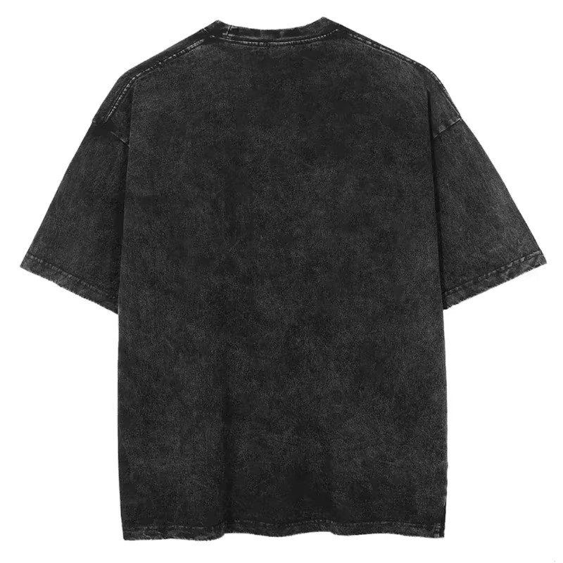 Nirvana grunge Style Washed Oversized Graphic T-Shirt Vintage Band Tee M-XXXL