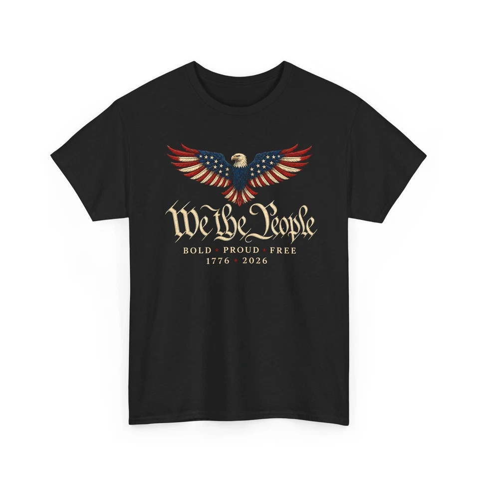 Patriotic Eagle 1776 2026 250th Anniversary T-Shirt