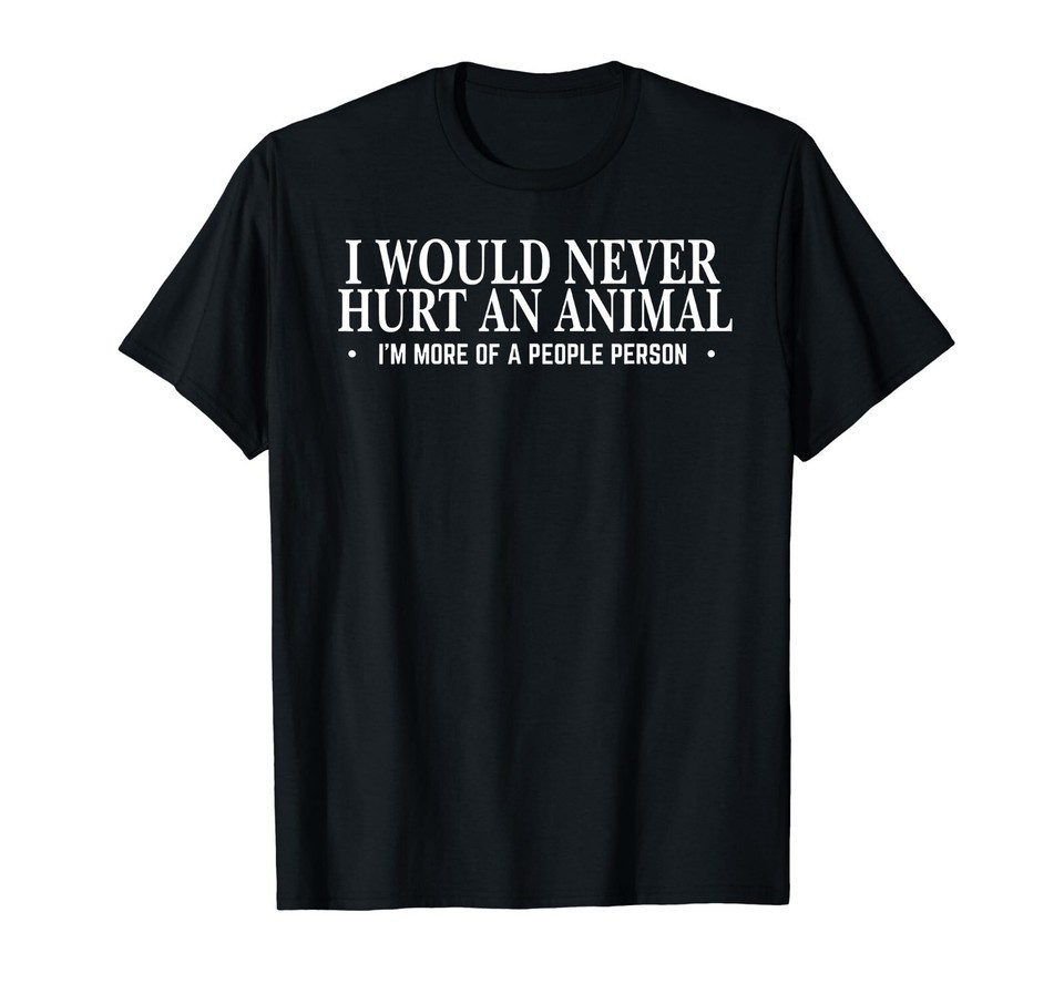 New Animal Sarcastic Offensive Rude Adult Humor FuShirt Made in USA Size S to XL