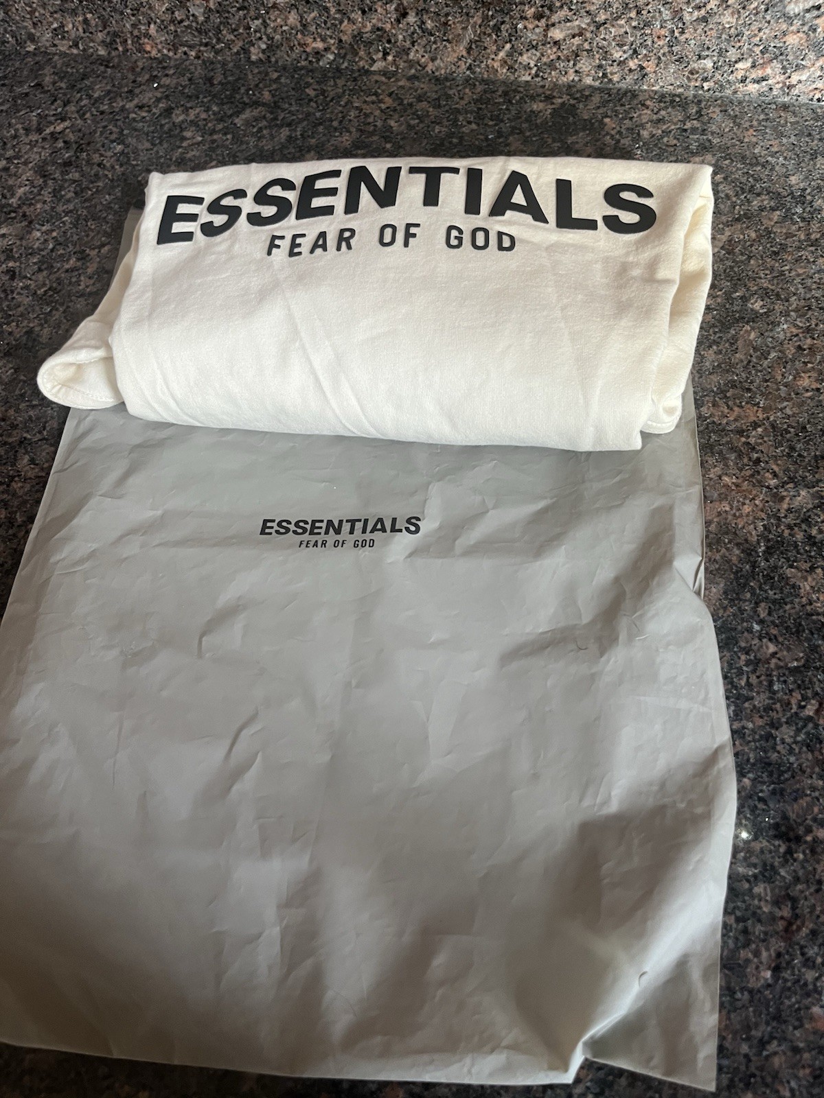 Essentials Men’s Cream T-shirt
