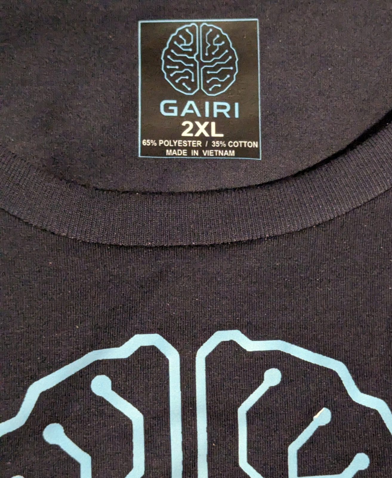 GAIRI – Generative AI Research Institute Unisex Graphic T-Shirt Navy or Gray