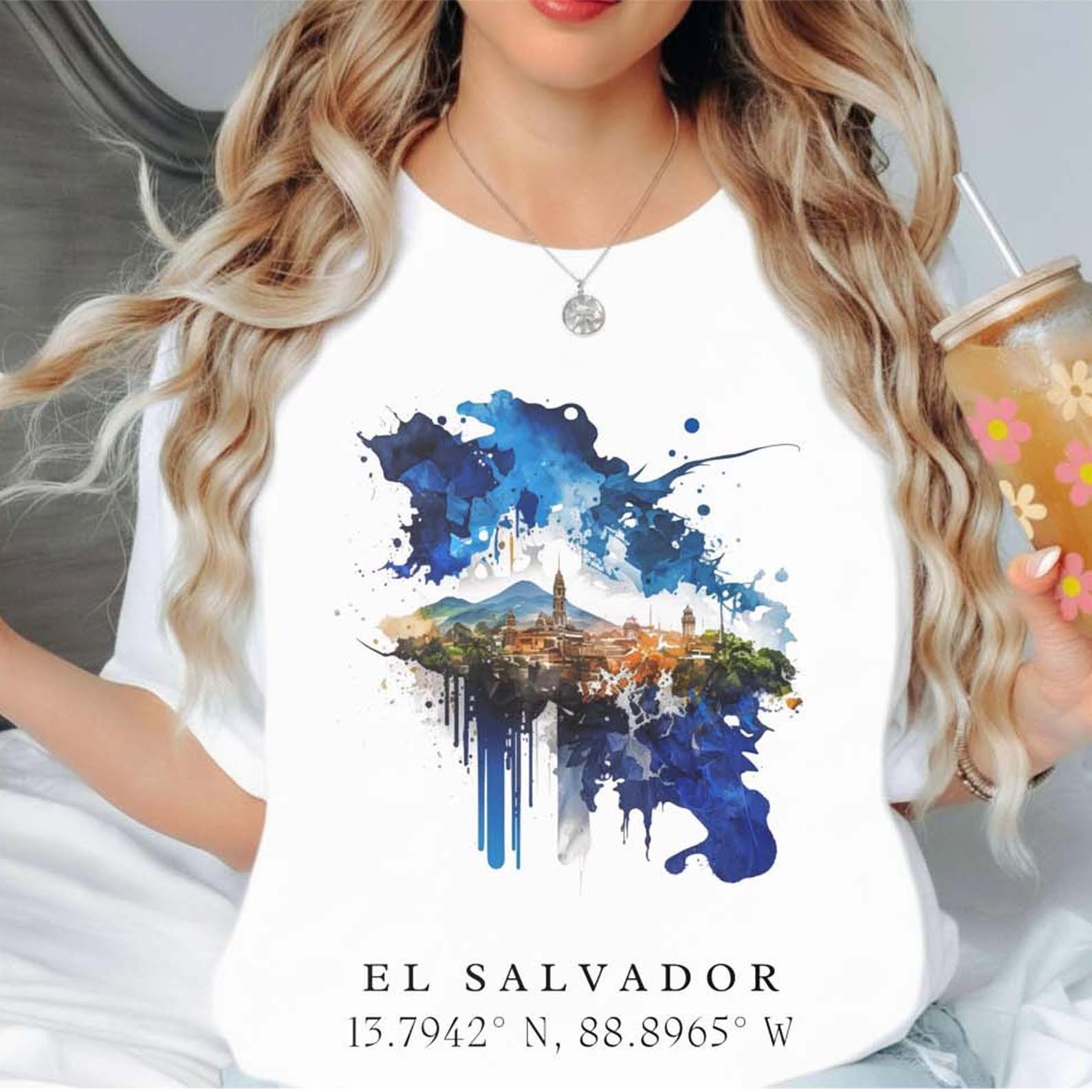 El Salvador Unisex Shirt Travel Gift El Salvador Trip Lover Souvenir Tee