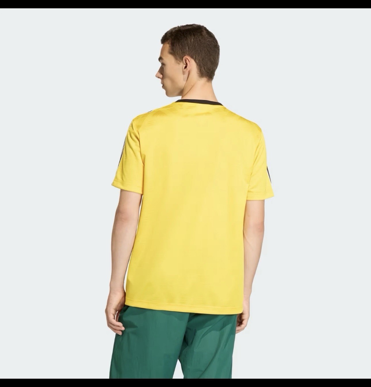 RARE! NEW MEN’S ADIDAS ORIGINALS TREFOIL JACQUARD SHIRT ~SIZE Small KE3336