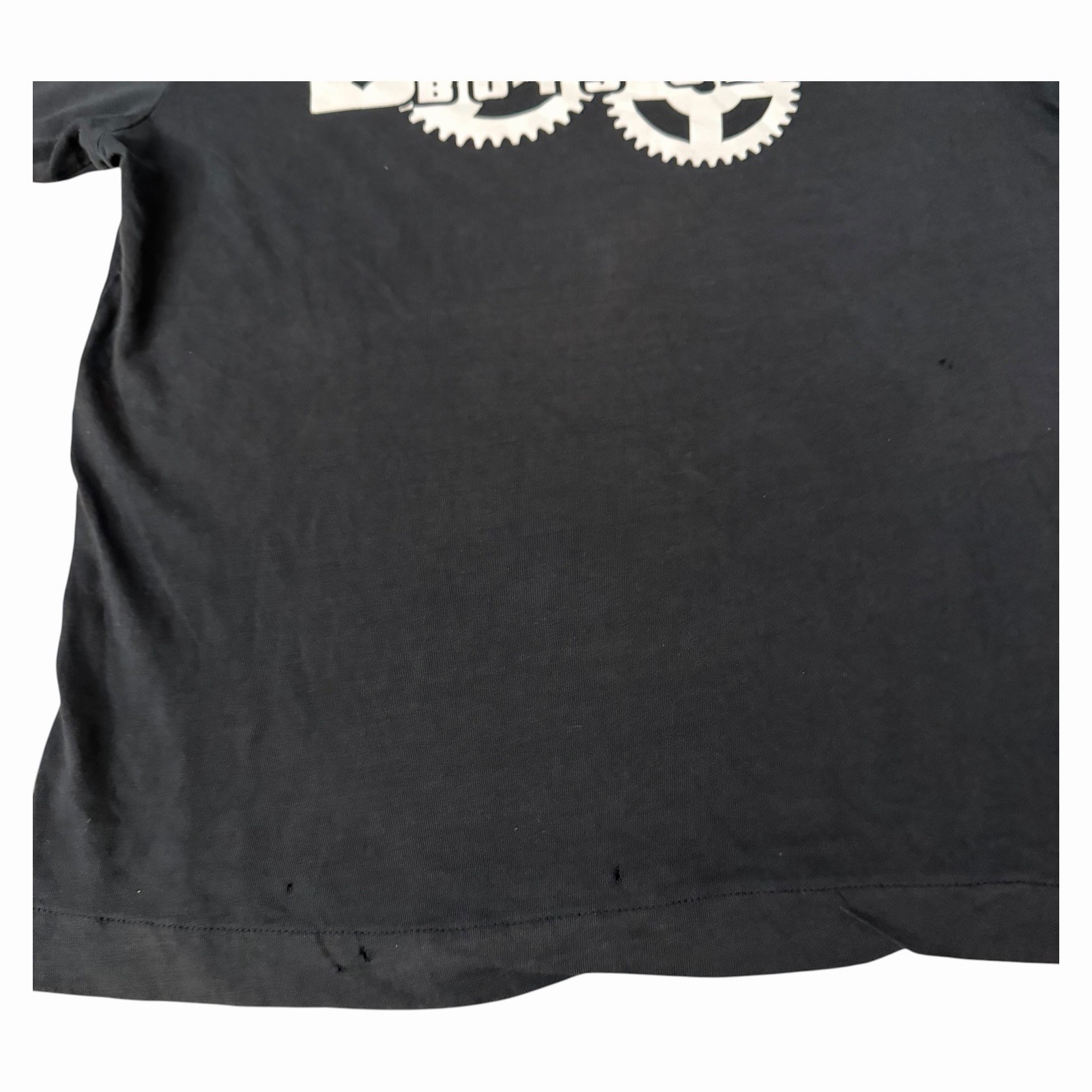 VTG Billionaire Boys Club Gears Graphic T Shirt Mens Medium Single Stitch FLAWED