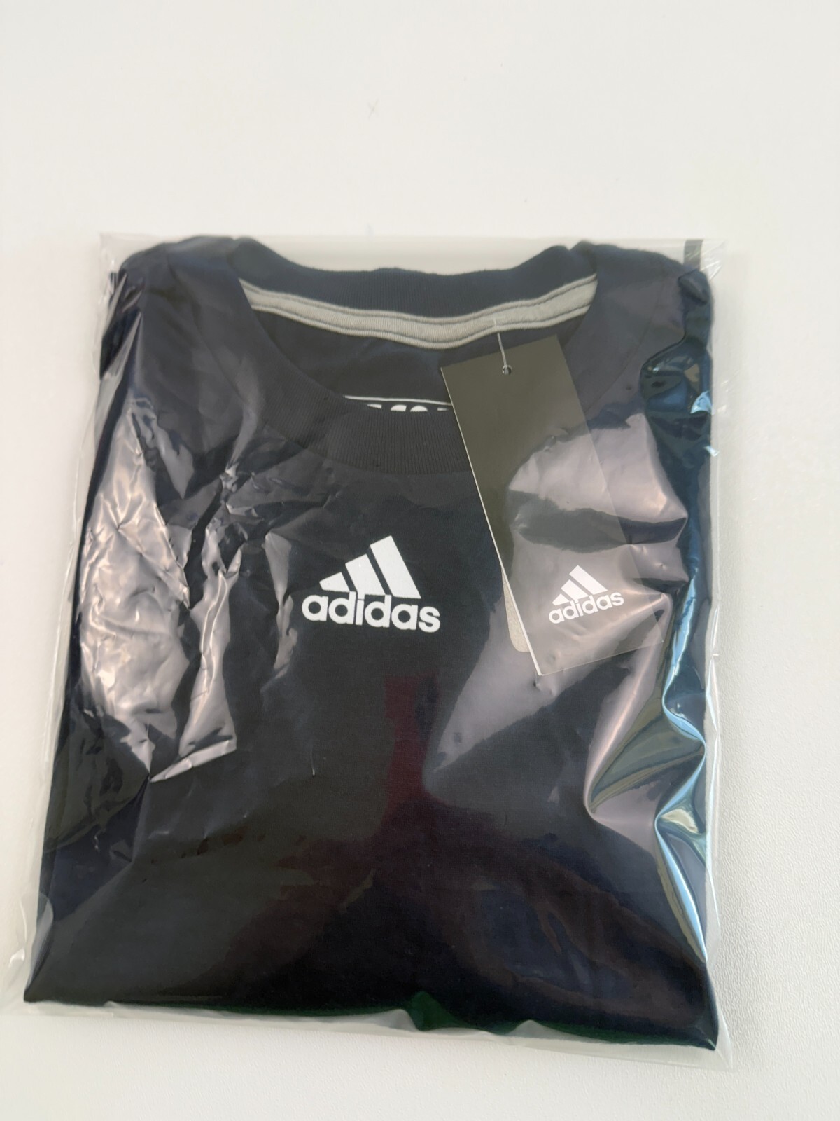 Adidas Men Short Sleeve Crew Neck The Go To Performance Tee Blue Size XS NWT