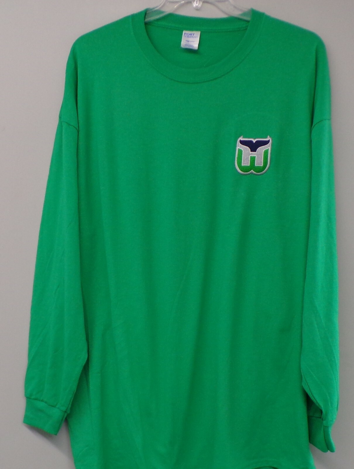 Hartford Whalers NHL Long Sleeve T-Shirt S-6XL, LT-4XLT New England WHL New