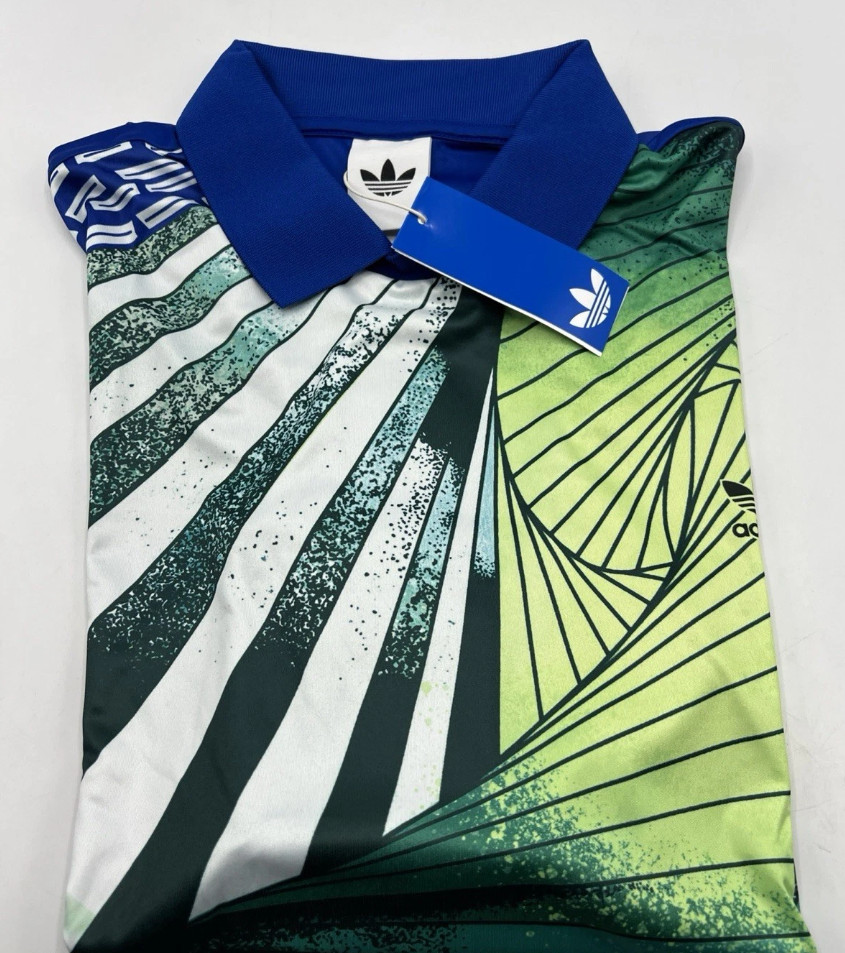NEW MENS ADIDAS ORIGINALS TREFOIL VINTAGE LOOSE GOALIE SHIRT ~SIZE XL #KC7918